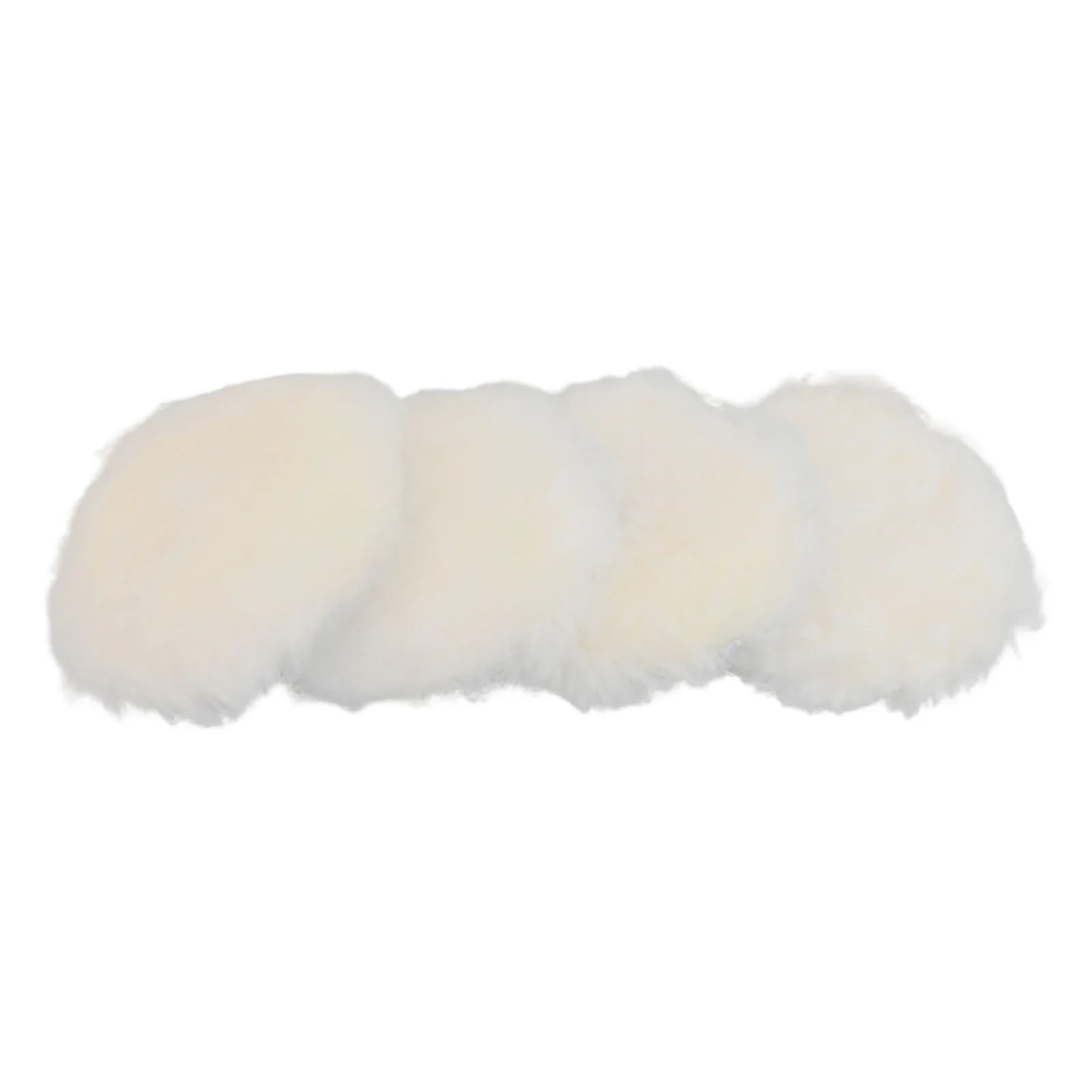 

Car Detailing 5inch Size Lambswool Polishing Maintenance Accessory 4pcs Polishing Attachment 5inch Polishing Size