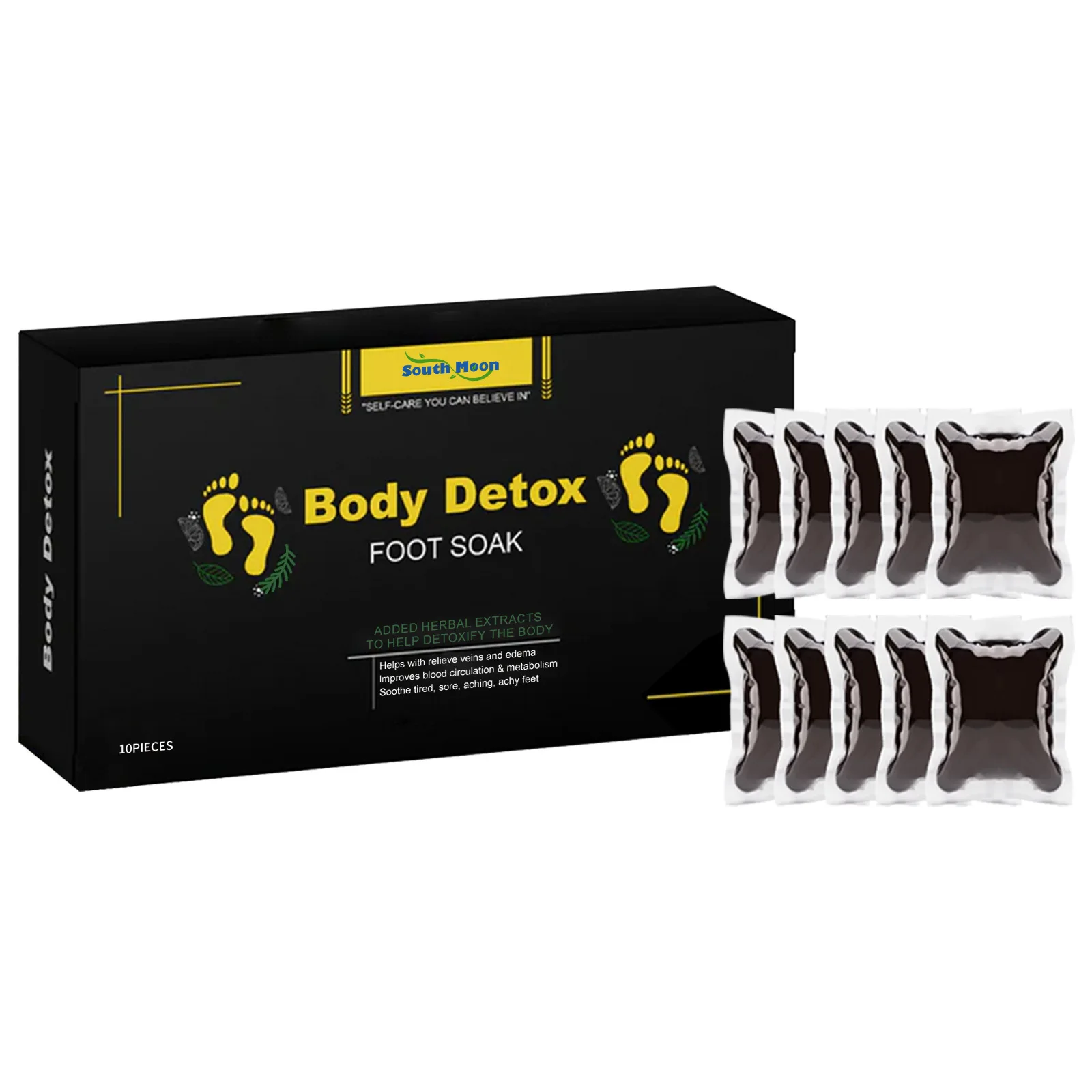 Body Detox Foot Soak Beads Remove Body Toxins Relieve Fatigue Stress Promote Blood Circulation Improve Insomnia Relax Feet Bath