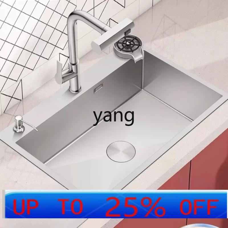 LH Stainless Steel Brushed Handmade Sink Above and Below Basin Kitchen Replacement Sink