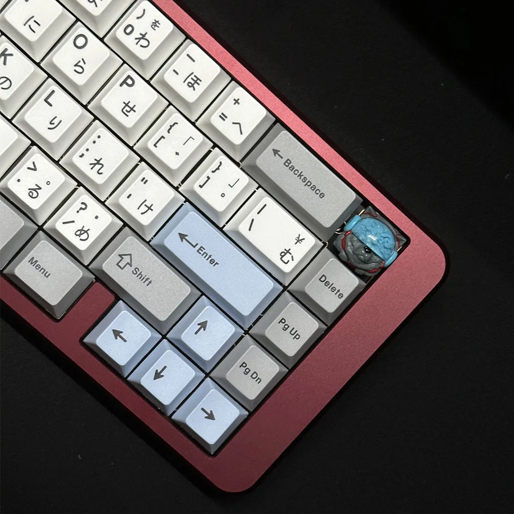 Imagem -05 - Espaço Bonito Cão Design Resina Keycaps para Cherry mx Gateron Kailh Caixa Ttc Interruptor Transversal Teclado Mecânico Personalizar Tampa Chave