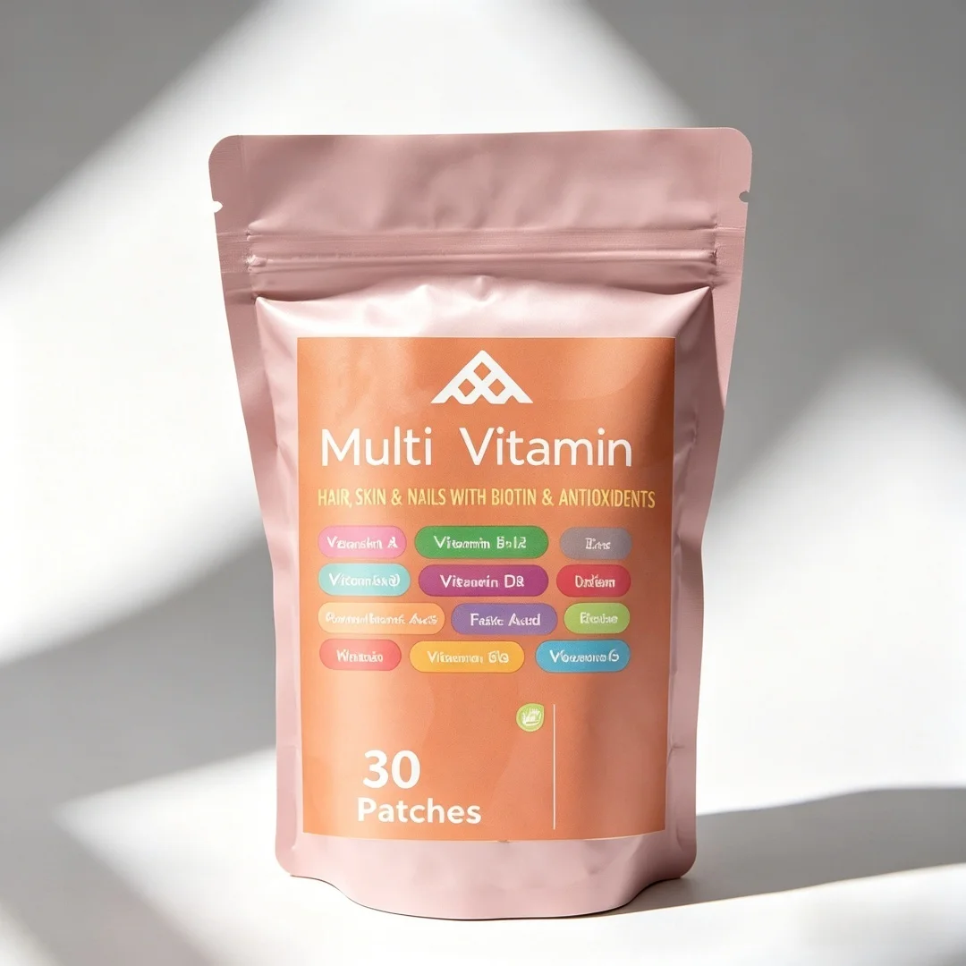 Multivitamin Patches - Packed with Vitamins & Minerals, Boosts Energy, Supports Immune System, Offers Antioxidant Benefits.