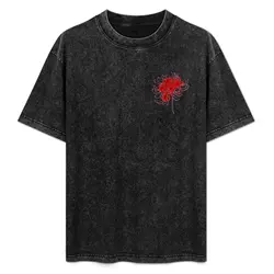 Red Spider Lily T-Shirt basketball graphic tees custom shirt quick drying custom t shirt Short sleeve tee men