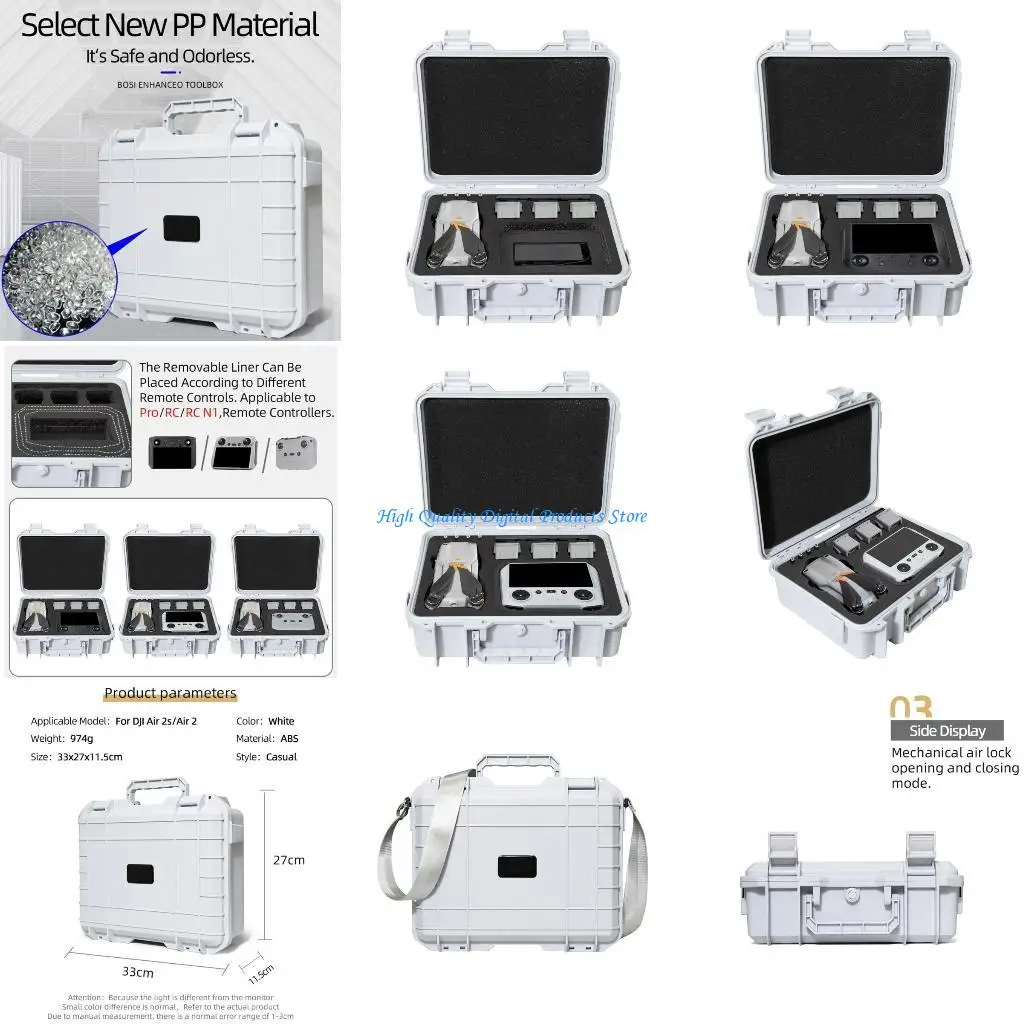 

U2JE Explosinproof Carry Case for Air 2S Air 2 Bag Inner Protect Tray