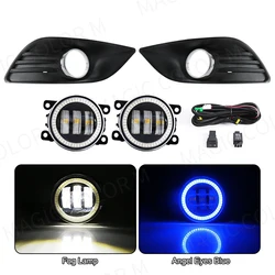 For Ford Focus Focus 2 MK2 2009 2010 2011 Fog Lamps LED DRL Daytime Running Lights Halogen Auto Headlight Car Accessories 12V