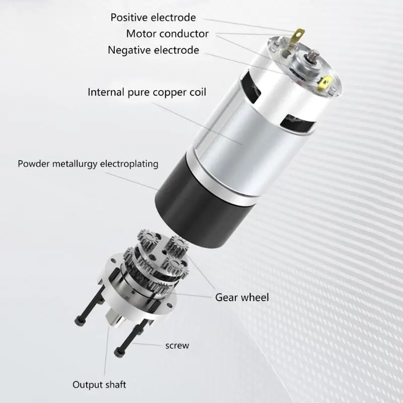 652F 24 فولت 8 دورة في الدقيقة قابل للتعديل منخفضة السرعة محرك كهربائي صغير عزم دوران عالية نحى موتور تروس استبدال تخفيض المحرك