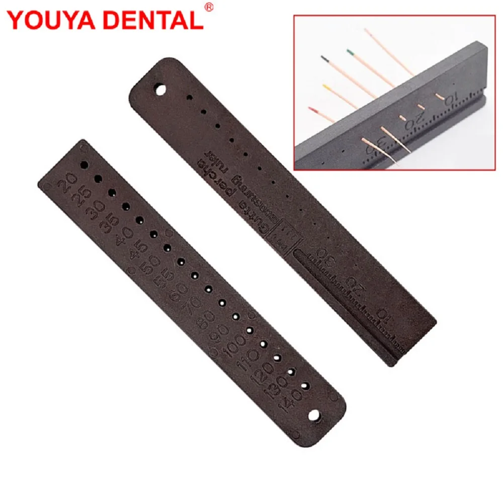 Dental Endo Rulers Span Measure Scale Gutta Percha Measering Ruler Gauge For Gutta Percha Points Dentist Instrument Dentist Tool