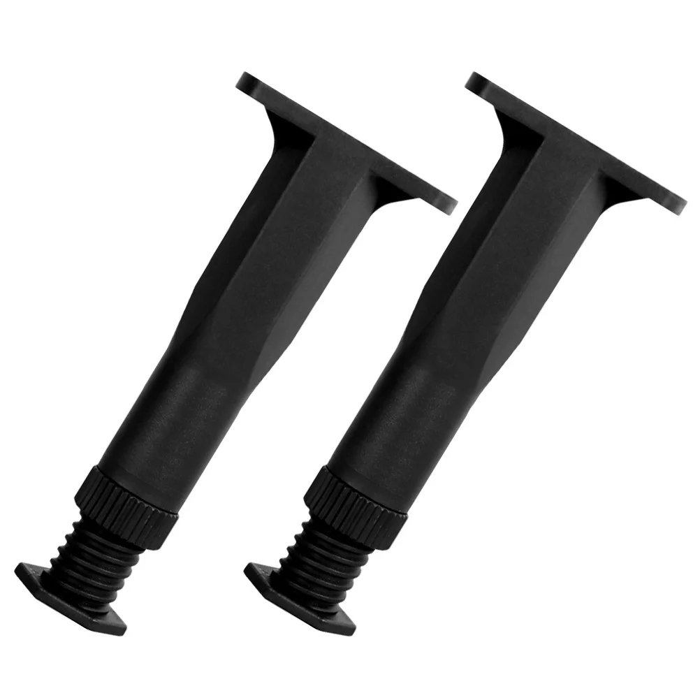 

2Pcs Adjustable Height T-Shaped Bed Frame Support Legs Center Support Replacement Bed Legs for Mattress Stability
