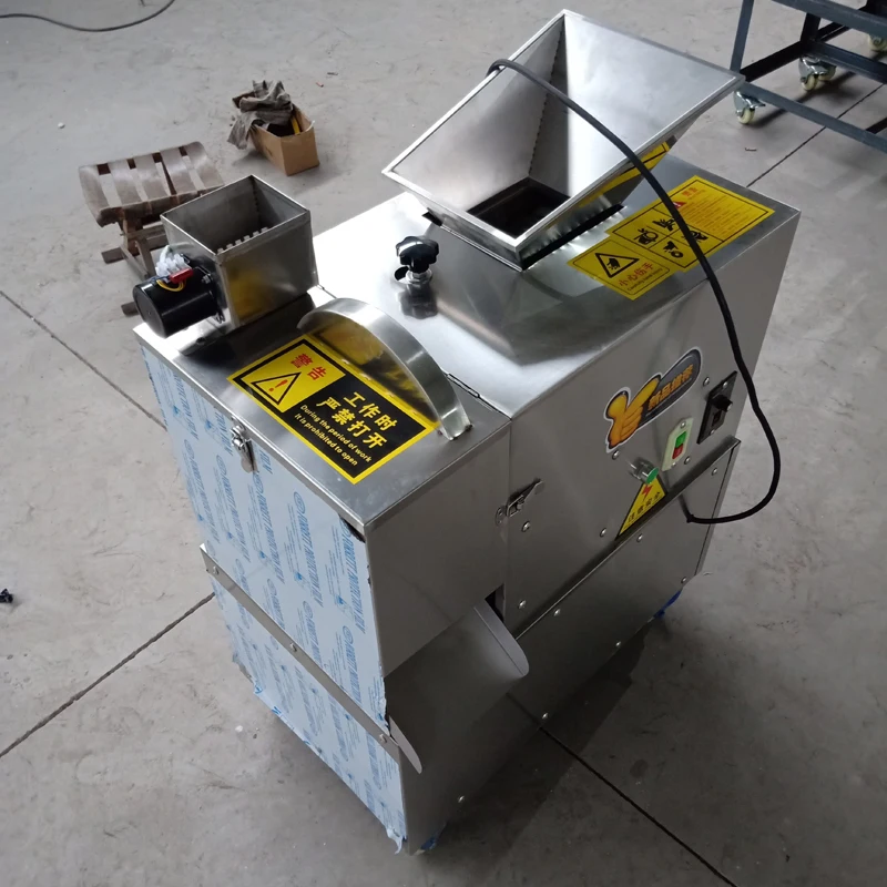 Efficient 220V motor dough cutting machine croissant slicing machine large capacity food grade stainless steel