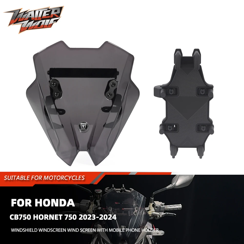 

2024 ветрозащитный экран с планшетом GPS навигации для Honda CB750 Hornet 750
