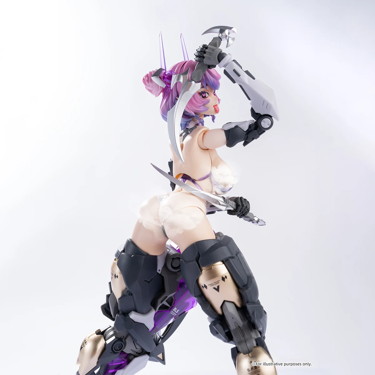 HiPlay Earnestcore Craft 1/10 Rosa Project ECRS-02 Starflower: Figur Aksi Iris Hitam