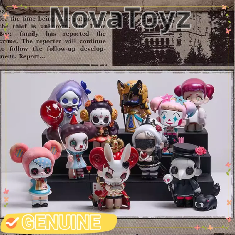 

Authentic Spot Blind Box Kasa Is Not A Villain Series Trendy Toy Figurine Cute Girl Heart Doll Holiday Birthday Gift