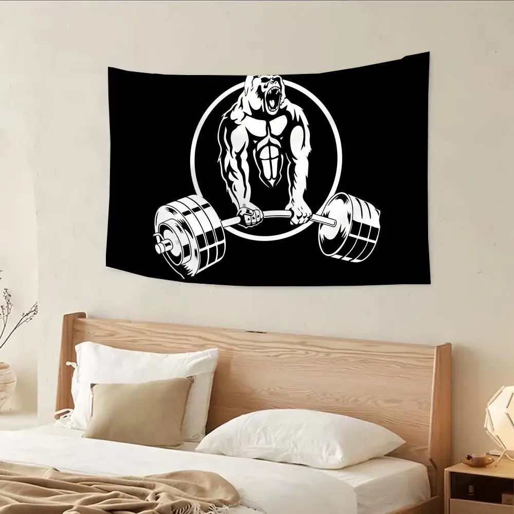 gorilla barbell Flags flags four rings hanging no edging for indoor use and outdoor decor easy hanging
