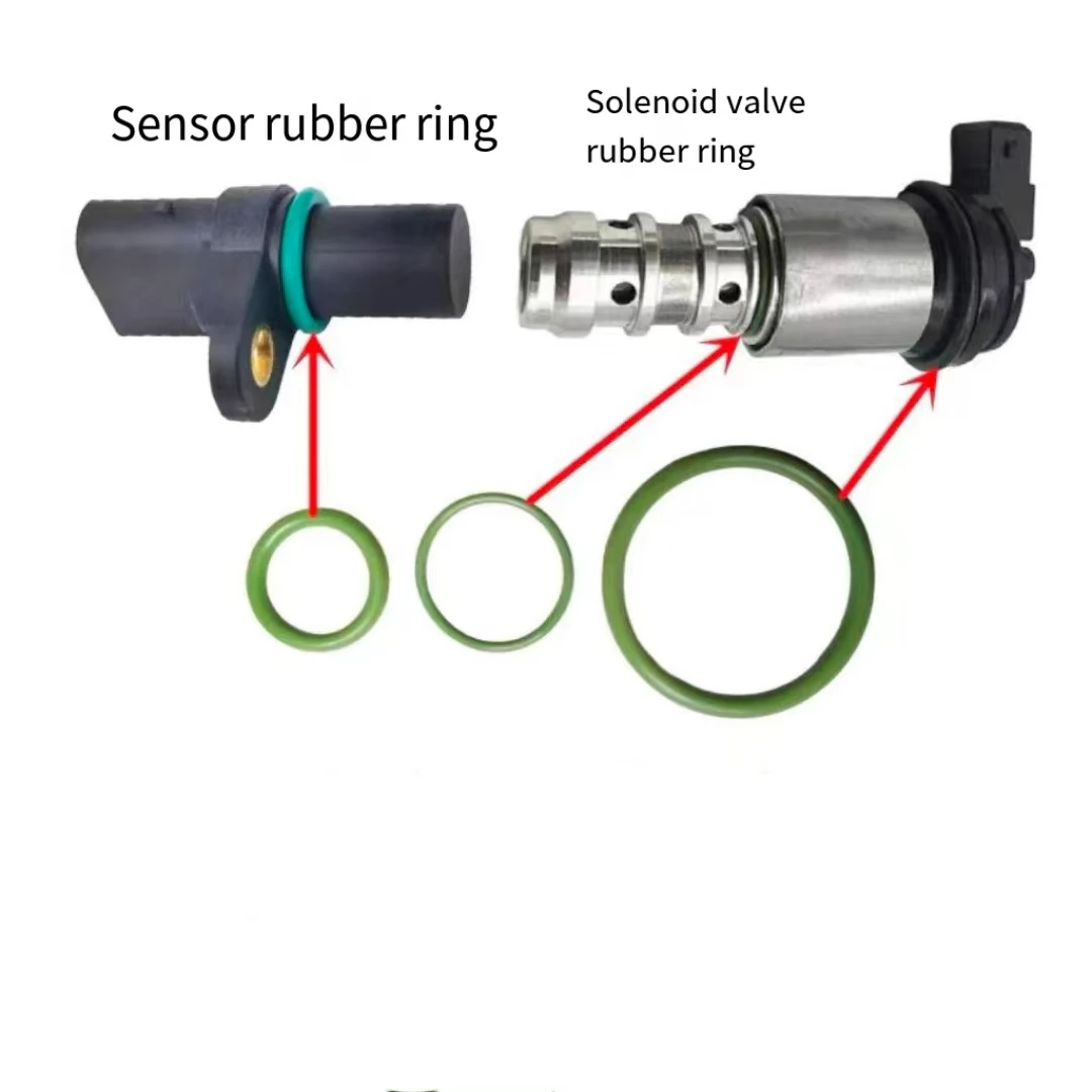 Sealing ring for BMW N46 E90 318 320 520 X1 X3 Z4 sensor and camshaft VVT solenoid valve