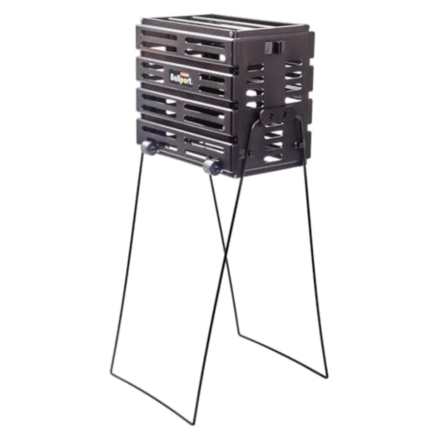 

Ballport Deluxe Tennis Ball Hopper with Wheels