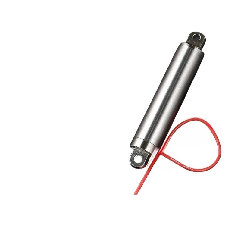 For 25Mm/s Small Electric Push Rod 12V Telescopic Rod Overload Protection Large Thrust Linear Electric Cylinder Model Lifting