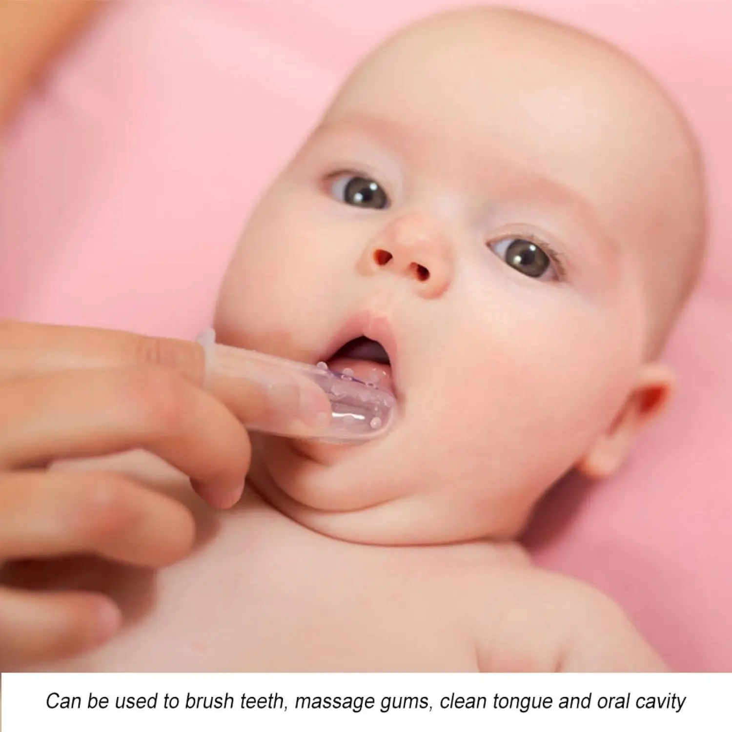 Baby Finger Toothbrush With Box Children Teeth Clear Massage Soft Silicone Infant Newborn Rubber Cleaning Brush Set