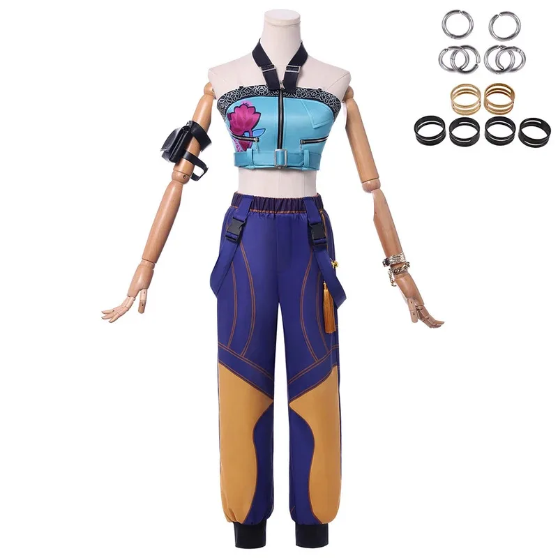 CyAnime KPop شيطان الصيادين زوي تأثيري حلي شعر مستعار زوي تأثيري Kpop الصيادين لعب الأدوار الدعاوى للنساء الفتيات أزياء الهالوين