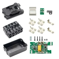 NIEUWE BL1815 Li-Ion Batterij Case Opladen Bescherming Printplaat PCB LED Indicator Label Box Voor Makita 18V 1.5Ah 3.0Ah Behuizingen