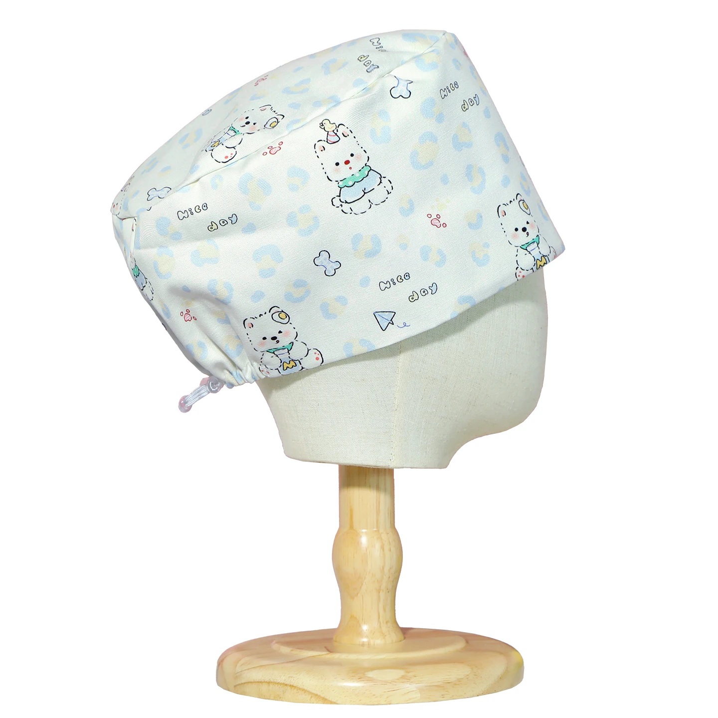 Nouveaux bonnets chirurgicaux multicolores, accessoires infirmiers, bonnets unisexes, bonnets d'hôpital, bonnets de chirurgie, couvre-chefs uniformes, bonnets médicaux cliniques