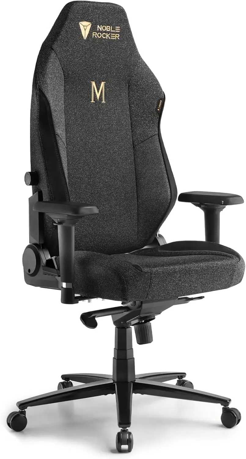 Gaming Chair Ergonomic PC Game Chair- Lumbar Support Headrest 4D Armrests Computer Chair, Big and Tall Comfortable Large