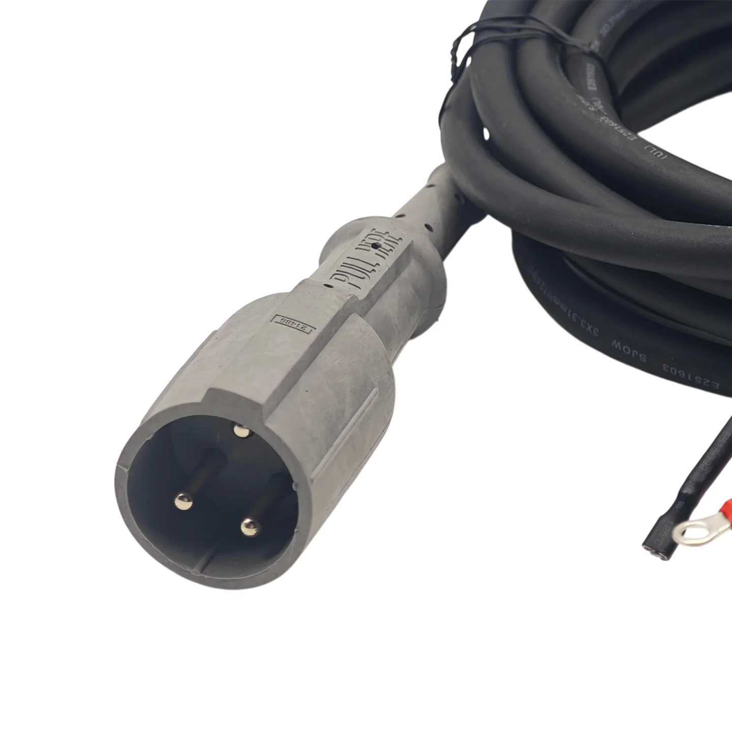 Black Charging Plug With 6.4M Cable OEM 101828903 Replacement Connector for Club Car Golf Cart
