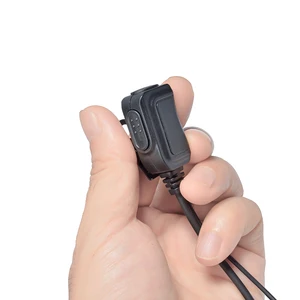 HYS-2Pin G-Training-Headset mit PTT-Mikrofon für Motorola CP040, CP200, XTN446, 2-Wege tragbarer Radio 10 Hauptverkaufs -Headset mit Motorola Draht - №4