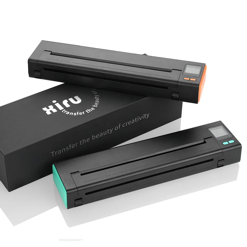 XIRU Wireless Tattoo stencil Thermal Printer Battery Capacity 2500mAh Paper Width 210mm Compatible With Android & iOS & Windows