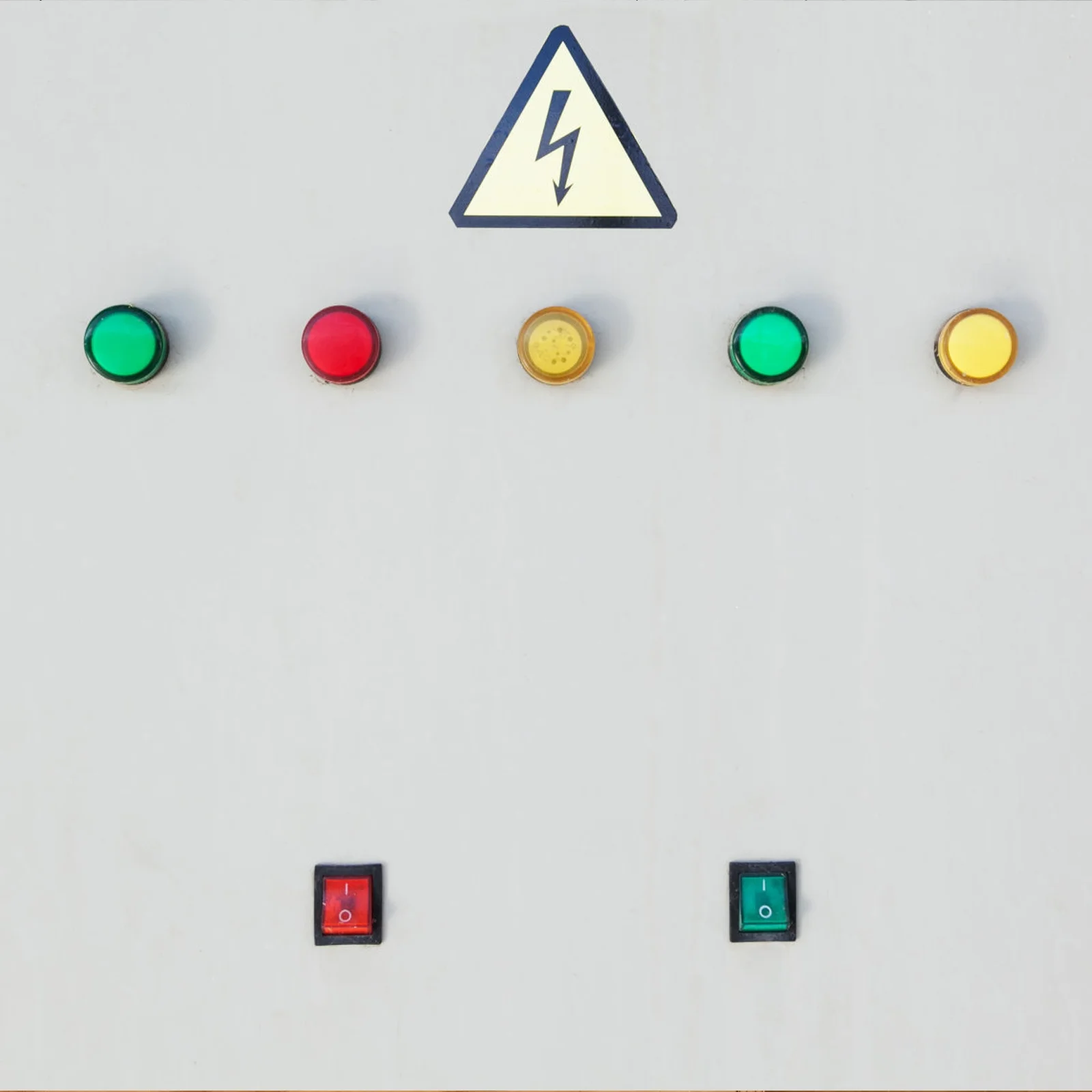 

15Pcs Signal Lights Round LED Indicator Signal Lamp 22Mm Plastic High Brightness Long Life Power Saving Panel Light