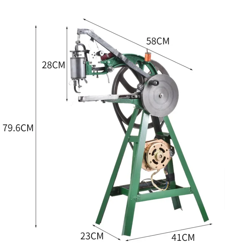 Electric Shoe Mending Machine Commercial Shoe Sewing Equipment Hand Crank DIY Repair Tool Suitable For Shoe Bag Leather And Tent