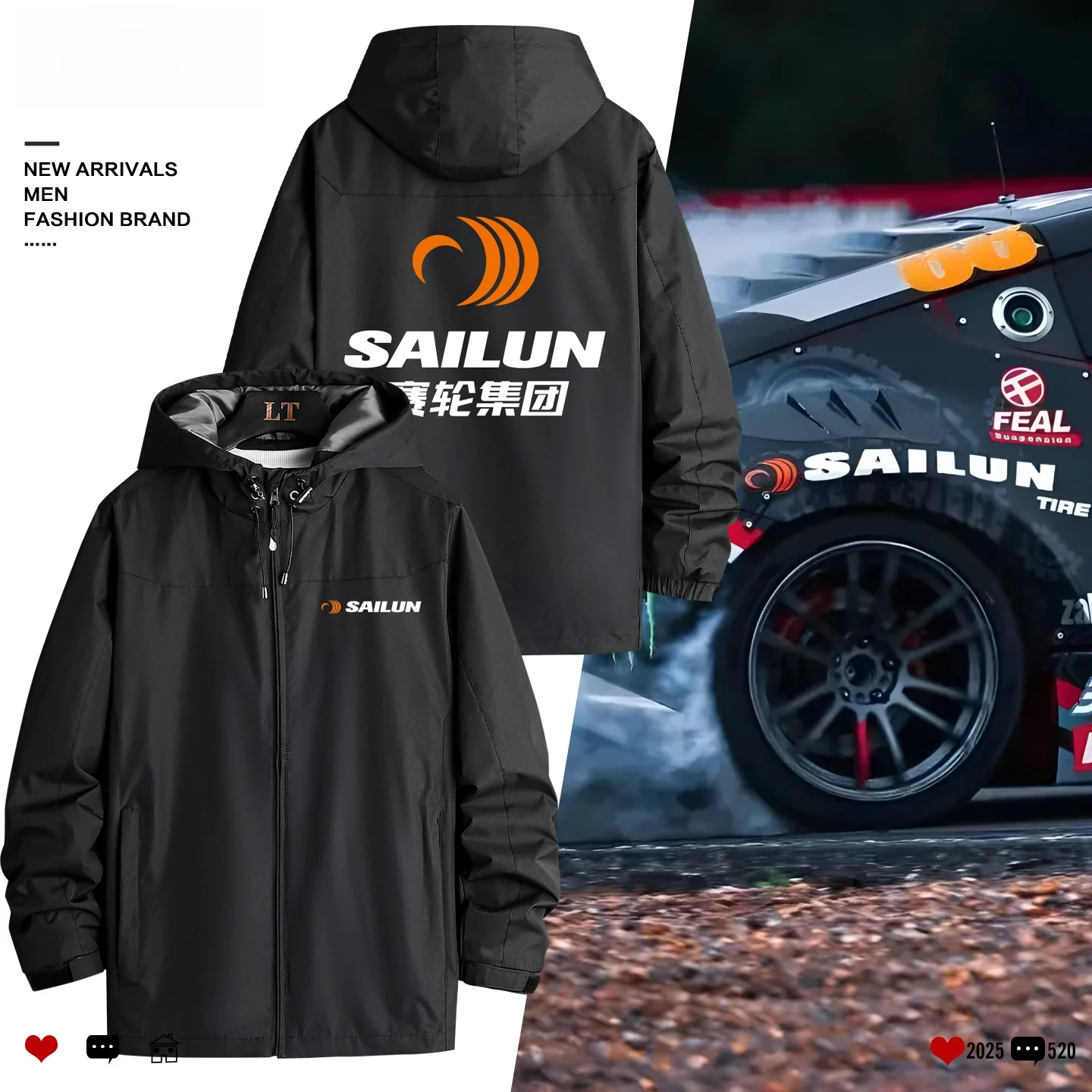 

Куртка-универсал Thiened для работы, для разработок в области резиновых шин, утепленная, на молнии, для осени и зимы