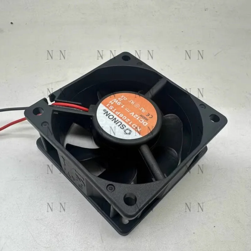 WEP  NEW FOR SUNON 6025 KD1206PTS1 DC12V 1.9W 60*25MM Cooling fan