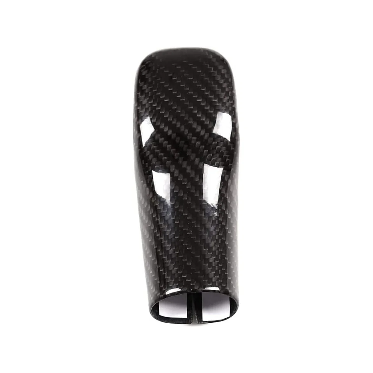 For Toyota Gear Shift Head Protective Back Cover,Carbon Fiber Black