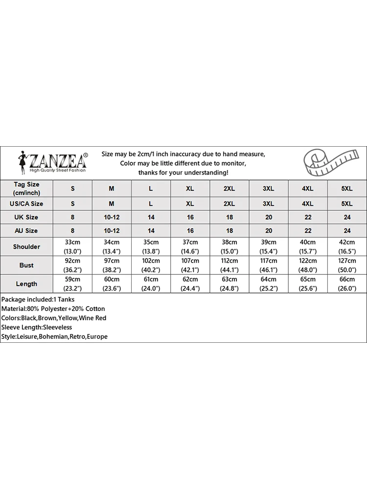 النساء خمر الكشكشة تقليم منقوشة الدبابات ZANZEA 2025 جديد عادية س الرقبة مقلوب الطيات فحص بلوزات بلا اكمام ملابس امرأة S-3XL