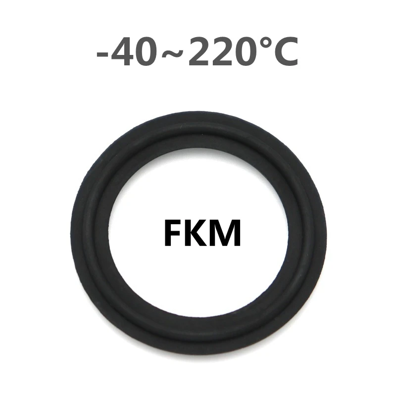 Tri Clamp Ferrule Gasket 5 10Pcs ISO High Quality Pressure Sanitary Food Grade Seal Washer For Homebrew Silicon PTFE FKM EPDM