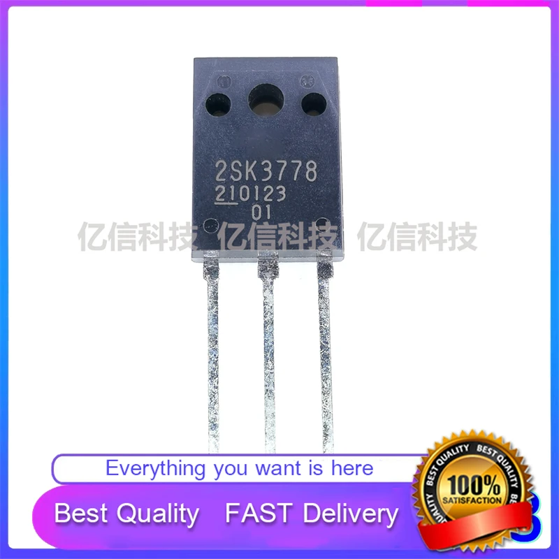 5Pcs/Lot New Original 2SK3778 59A 250V MOS Field Effect Transistor INVERTER TO-3P Good Quality  In Stock