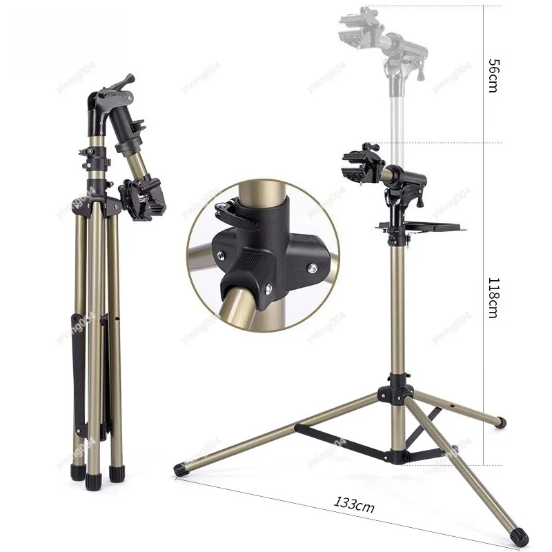 Bicycle Repair Stand Adjustable Maintenance Workstation For Road Mountain Bike Service