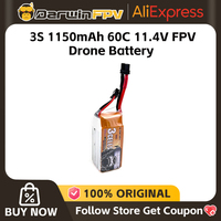 DarwinFPV 3S 1150mAh 60C 11.4V FPV Drone Battery