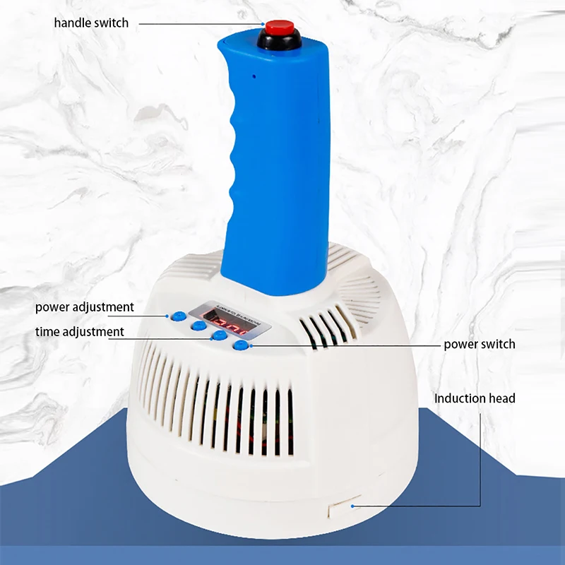 Máquina de selagem eletromagnética, seladora por indução de folha de alumínio, 110v-220v, portátil, seladora de tampa de garrafa, máquina tampadora de plástico