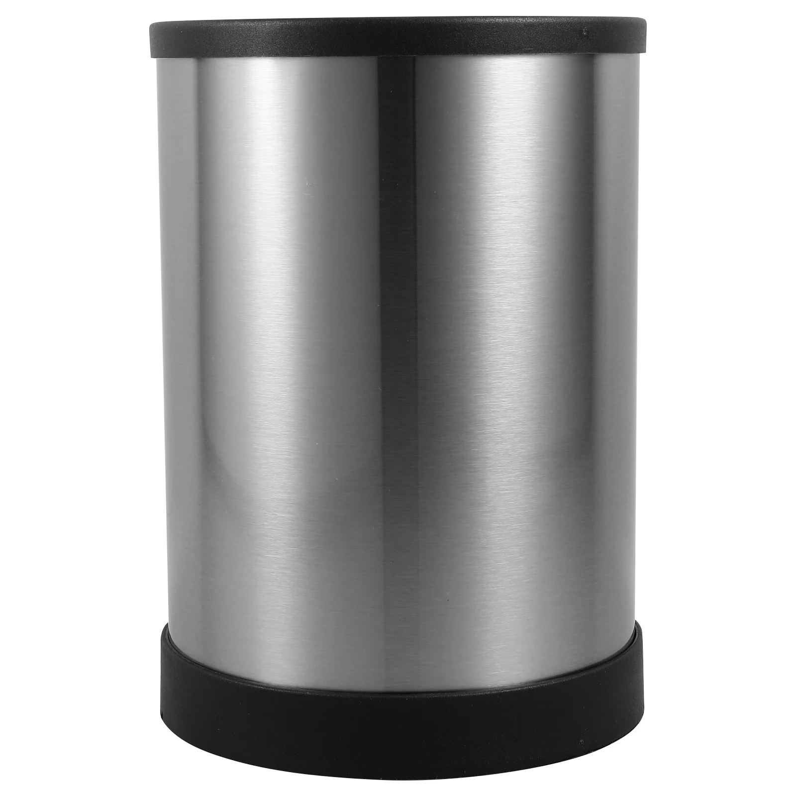 

Cutlery Holder Stainless Steel Rotating Utensil Organizer Removable Divider Kitchen Storage Container Multi Grid