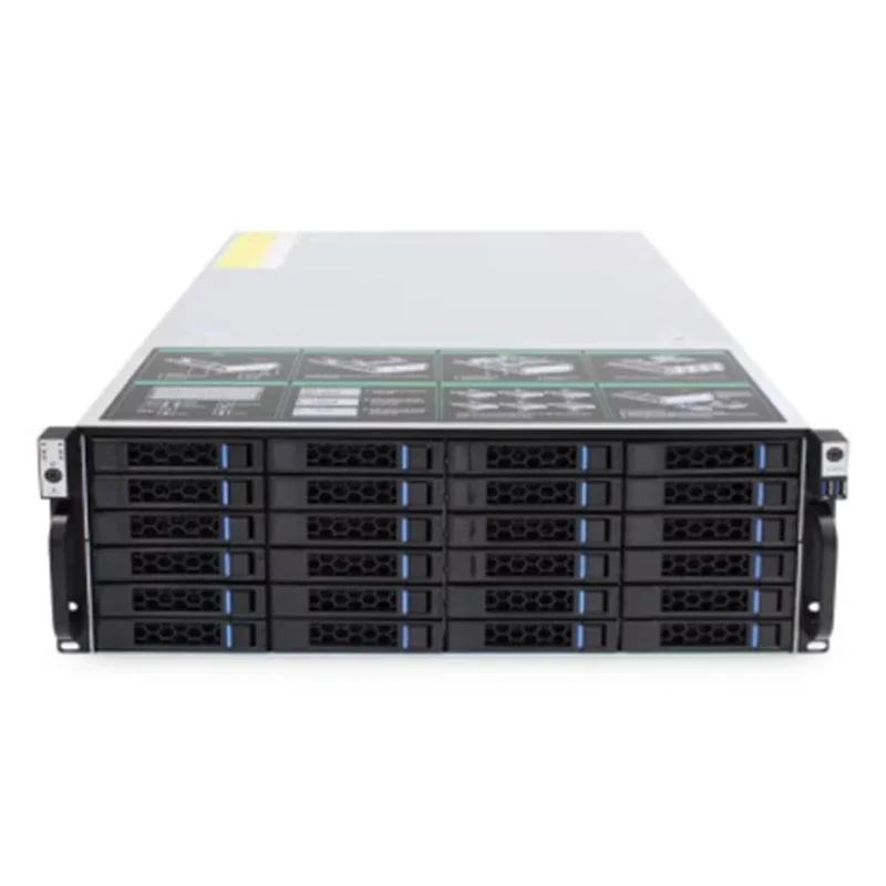 Upgrade 24 36 Disk Chassis 6GB12GB Server Assembled To Install 2U4U Rack Hot Swappable NAS Storage