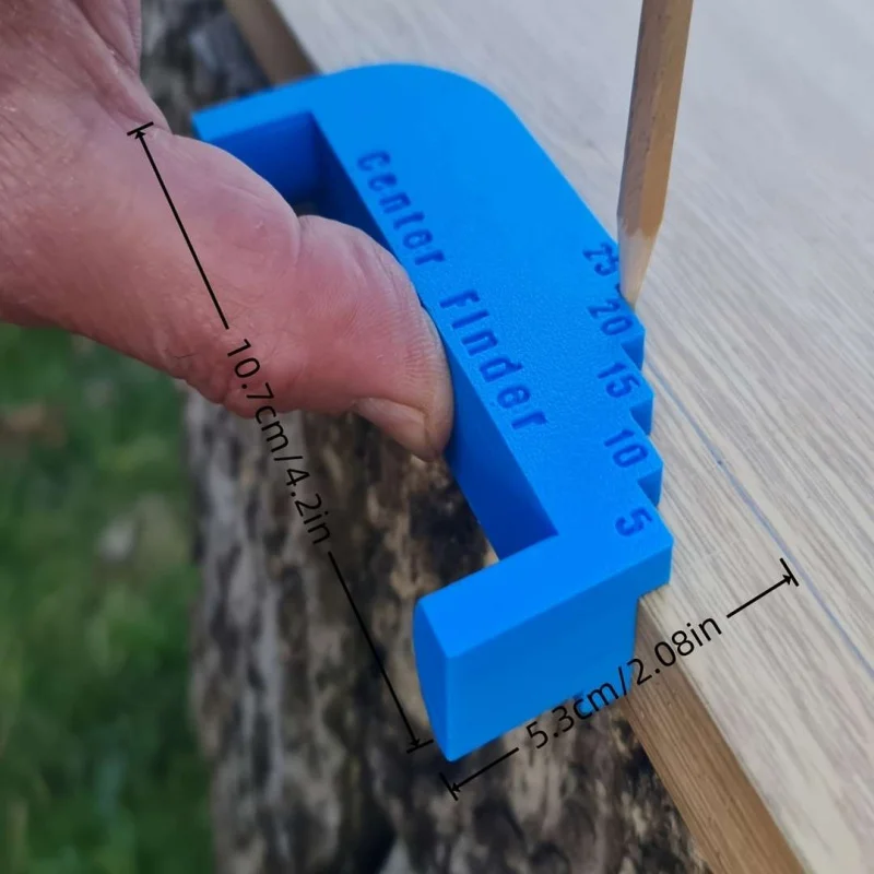 Professional Woodworking Center Finder Marking Gauge Tool For Accurate Line Layout Heavy Duty Precision Scribing Workshop