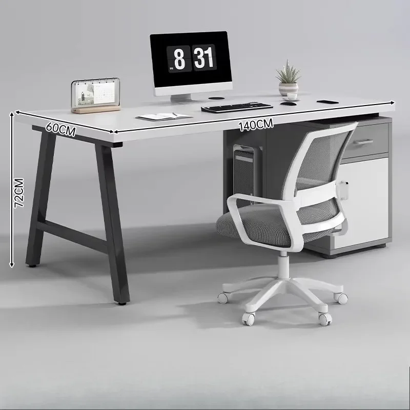 

Минималистичный рабочий офисный стол, деревянная гостиная, дизайнерский письменный офисный стол, игровая спальня, уникальная офисная мебель в стиле постмодерн