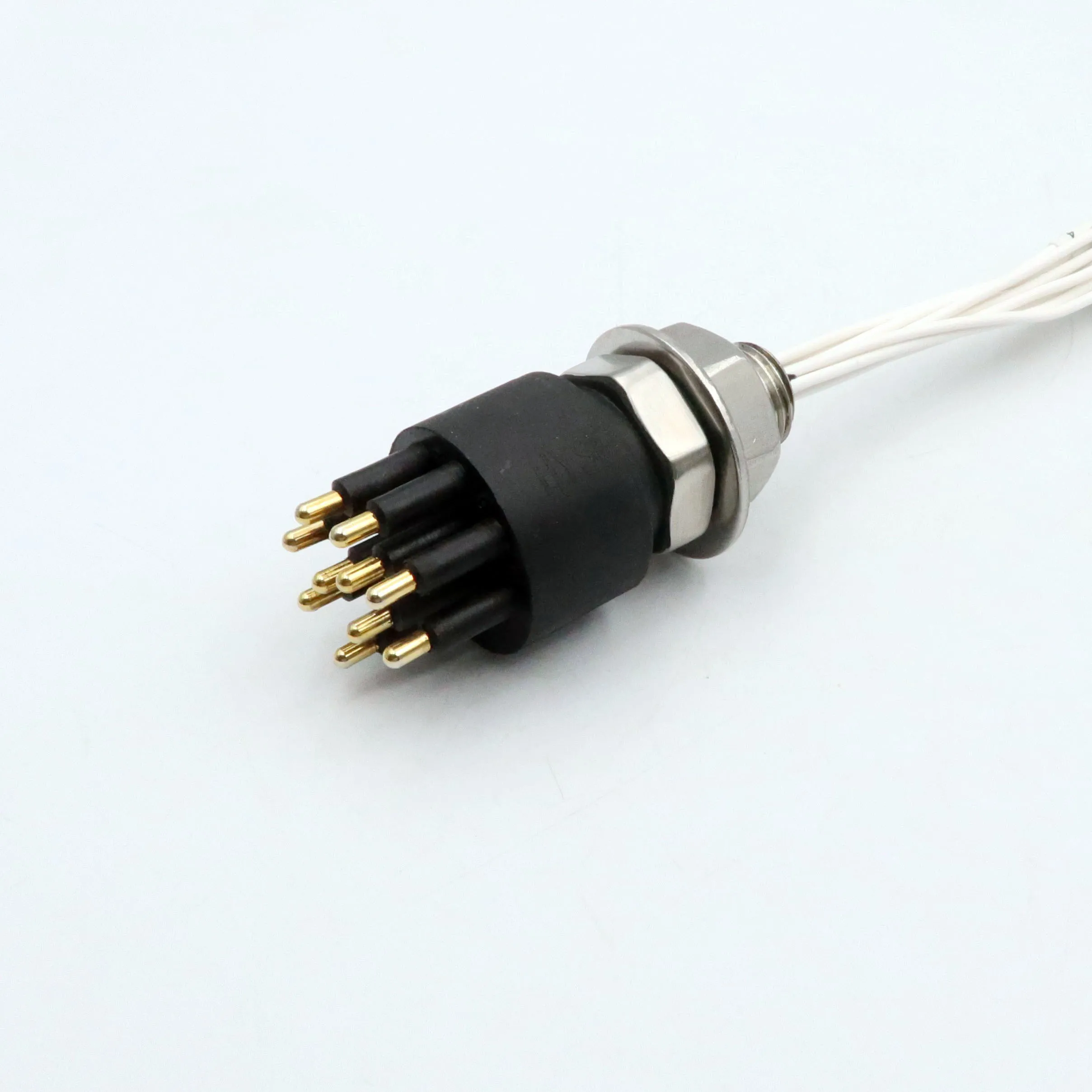 Good HYSF BH8M Male/Female 8P Deep-sea Marine IP69 Stainless Steel Copper Gold Plating 550V 10A Underwater Connector