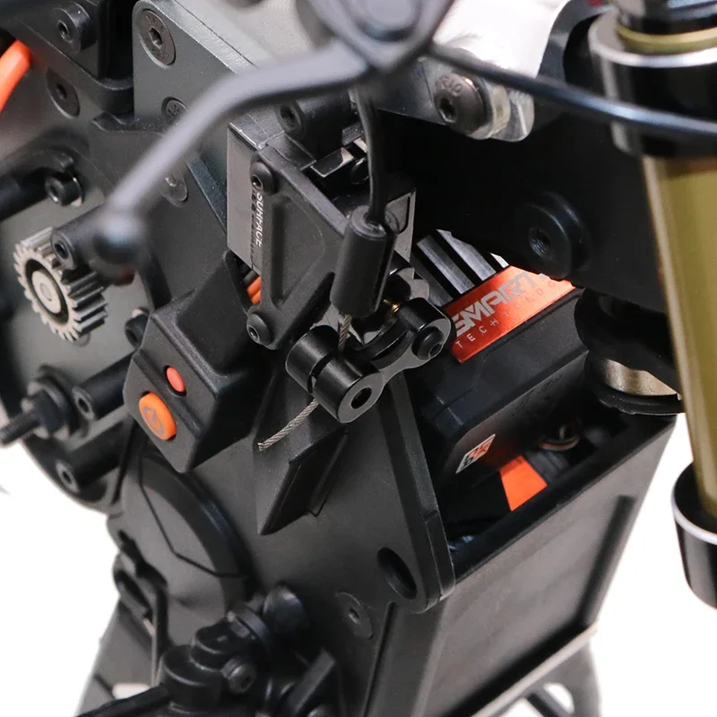 KYX Racing CNC الألومنيوم الفرامل سيرفو الذراع سيرفو التوقف ترقيات أجزاء الملحقات ل 1/4 RC دراجة نارية Losi Promoto-MX