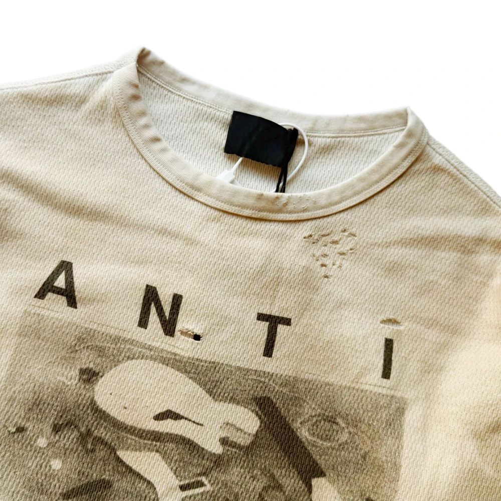 New Streetwear Y2k Breathable Rock Revival Graphic T Shirts Hiphop Street Style Cotton Vintage Casual Clothing Full Sleeves Tees