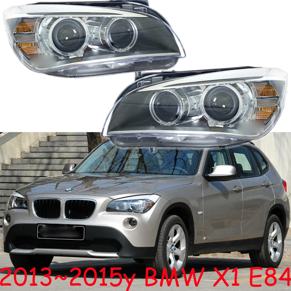 1pcs car bumper headlamp for BMW X1 E84 headlight 2013~2015 car accessories for BMW X1 fog light