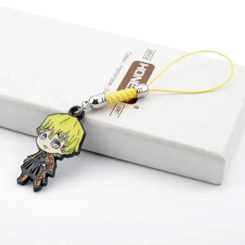 Game Demon Slayer Kamado Tanjirou Agatsuma Zenitsu Hashibira Inosuke Cosplay Cute Cartoon Pendant High Appearance Level Delicacy