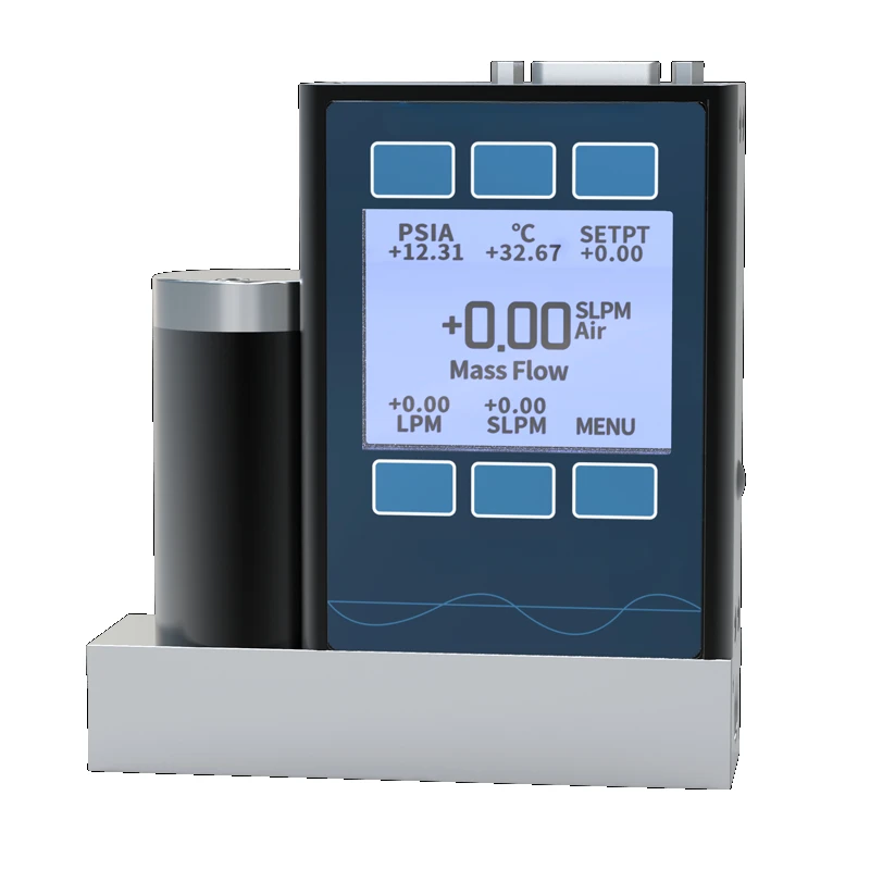 Flow Controller Miniature Corrosive Air Nitrogen Hydrogen Propane Gas Flowmeter