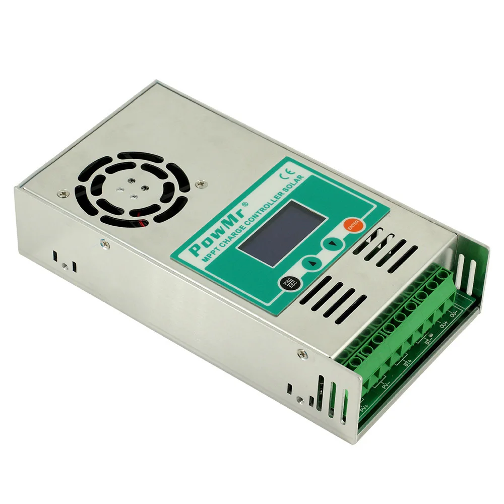 Power Up Your Solar Batteries with PowMr MPPT 60A Solar Charge Controller Supports 12V/24V/36V/48V Lead Acid Lithium Batteries