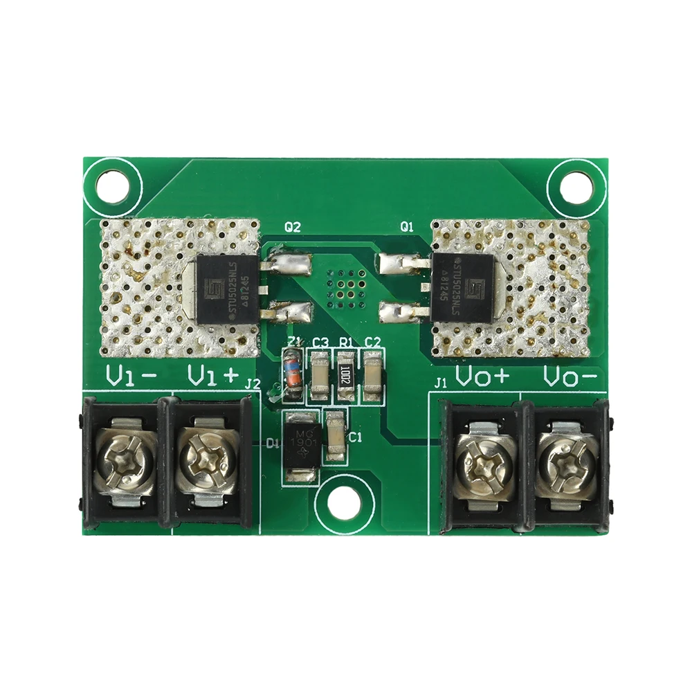 10A DC Power Supply Reverse Polarity Protection Board Ultra-Low Voltage Drop Module For Stable Current Protection